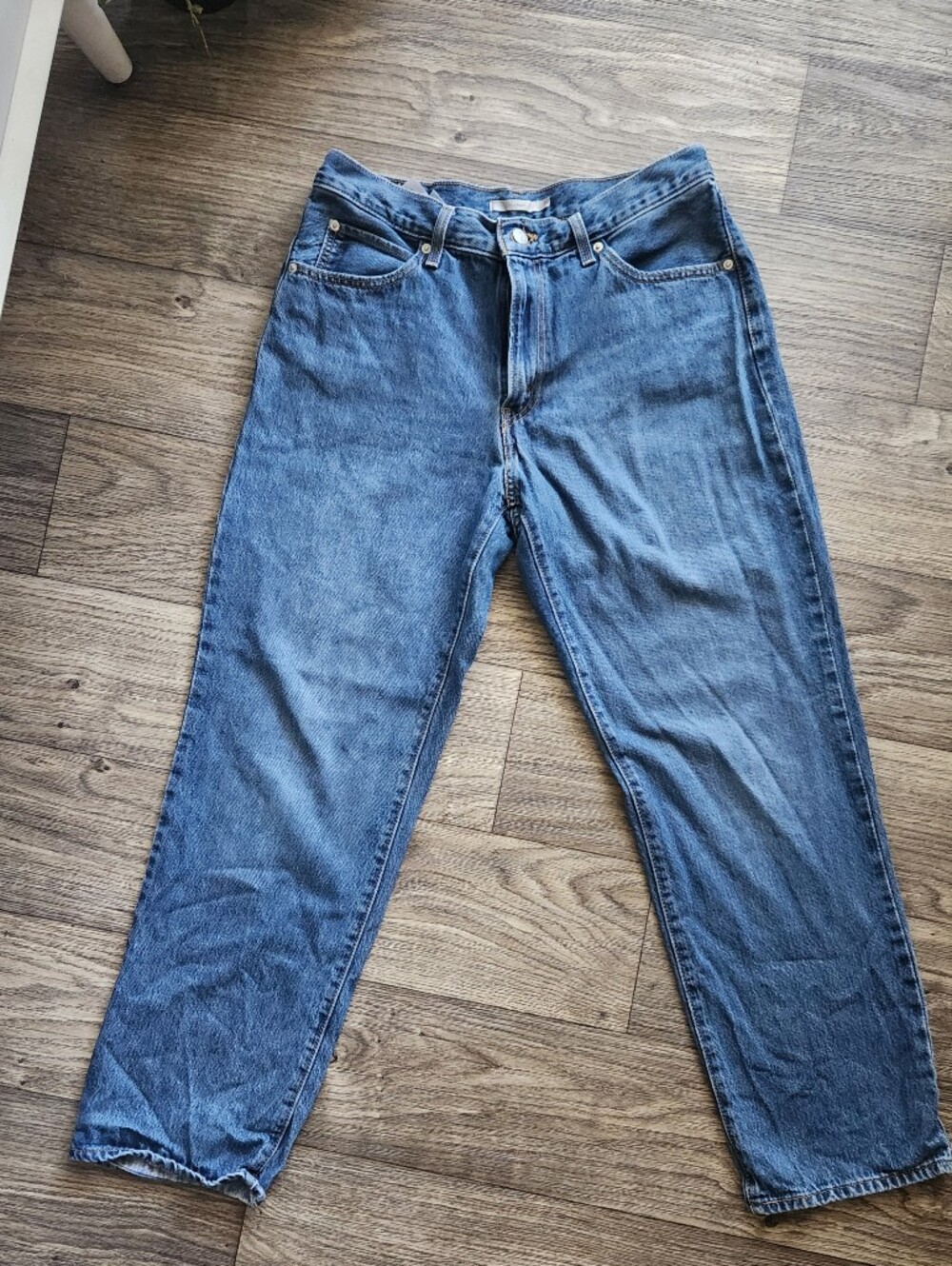 Levi's 94 Baggy Mid Rise Blue Denim Jeans Size 31